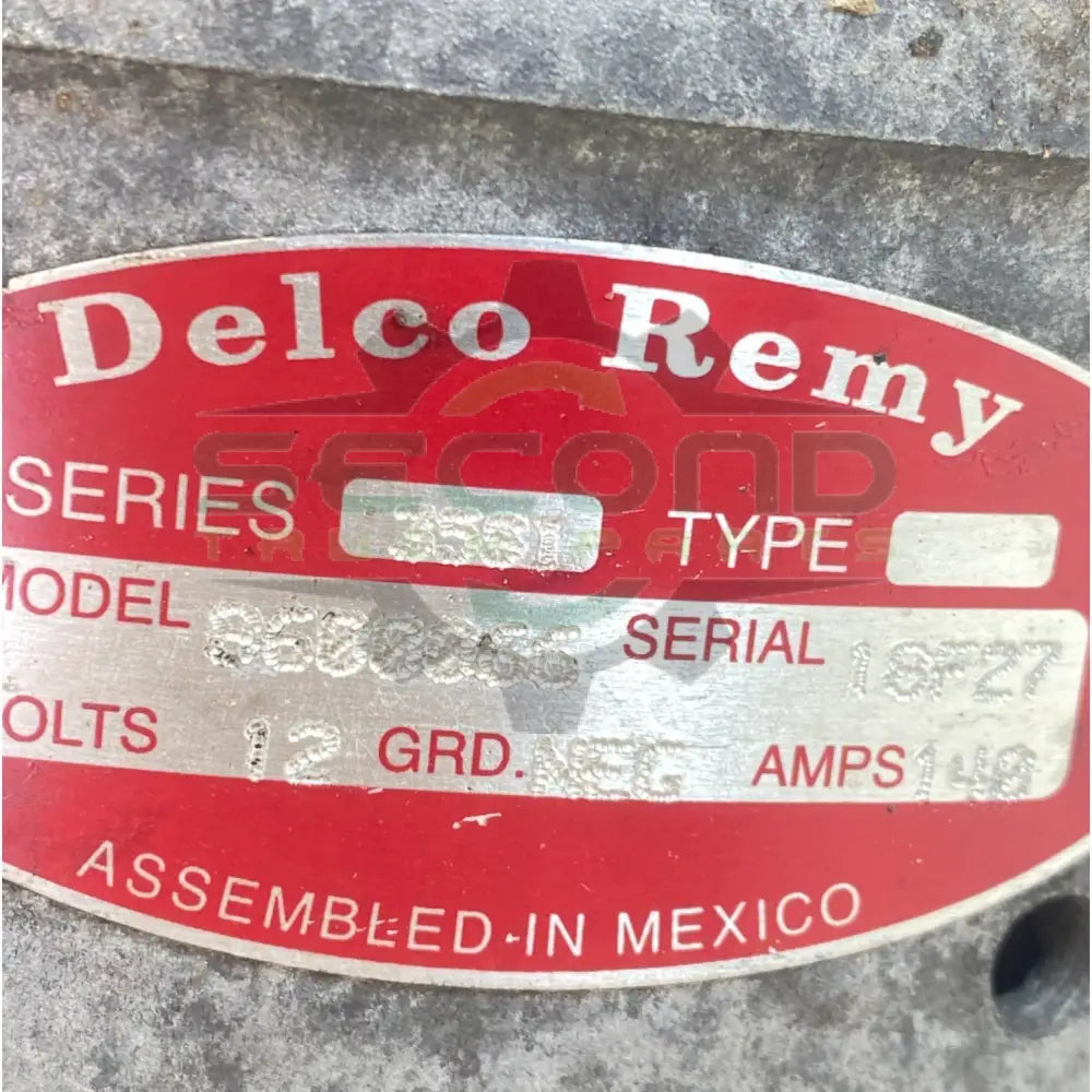 19011262 Genuine Delco Remy Alternator 36Si 12V 165A - Alternators