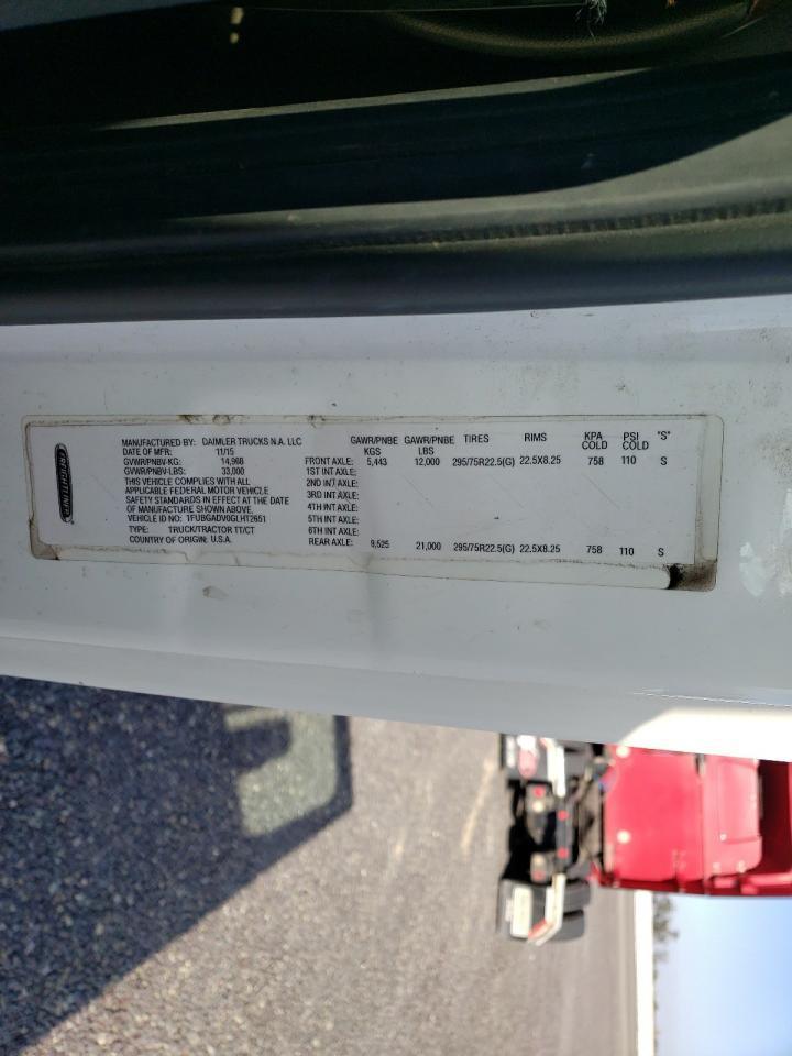 2016 FREIGHTLINER CASCADIA 3.42 RATIO - Second Truck Parts