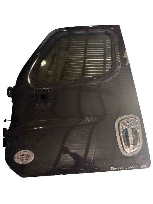 Genuine Freightliner Left Front Black Door