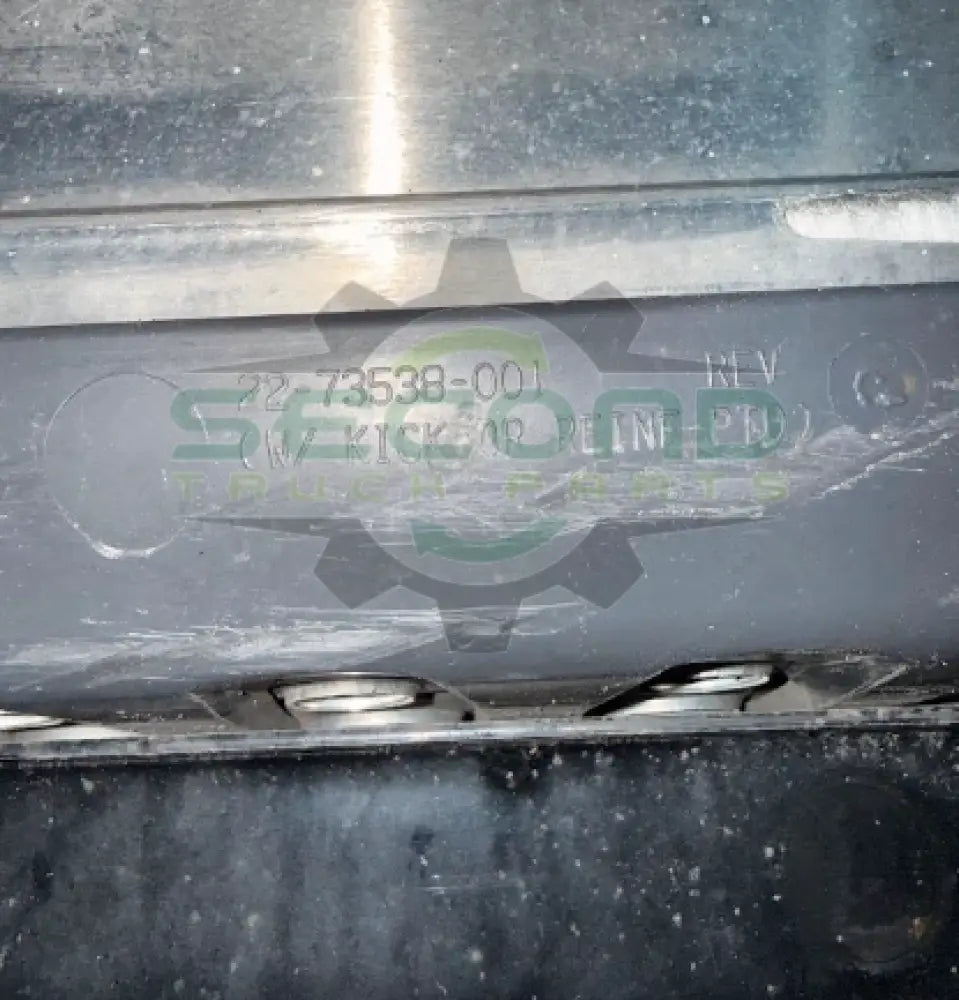 22-73538-003 Genuine Freightliner Gray Right Side Step Fairing - Second Truck Parts
