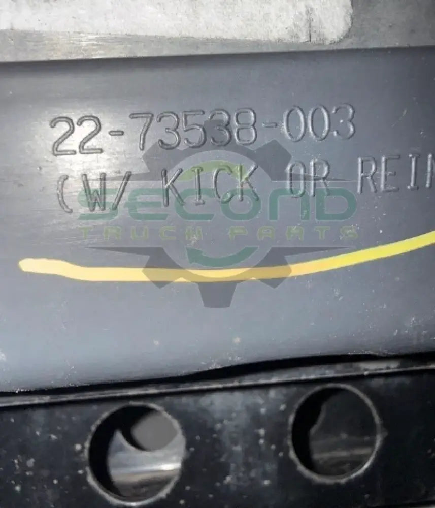 22-73538-003 Genuine Freightliner Gray Right Side Step Fairing - Second Truck Parts