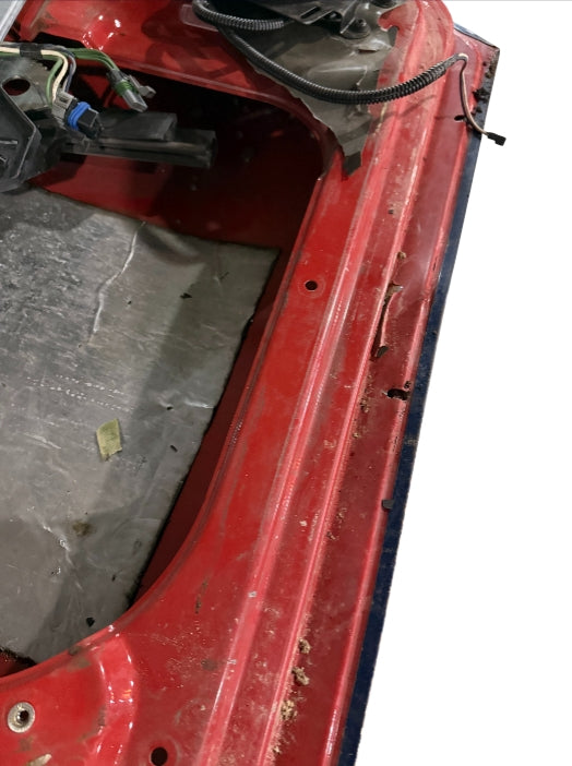 Genuine International Right Passenger Red Door