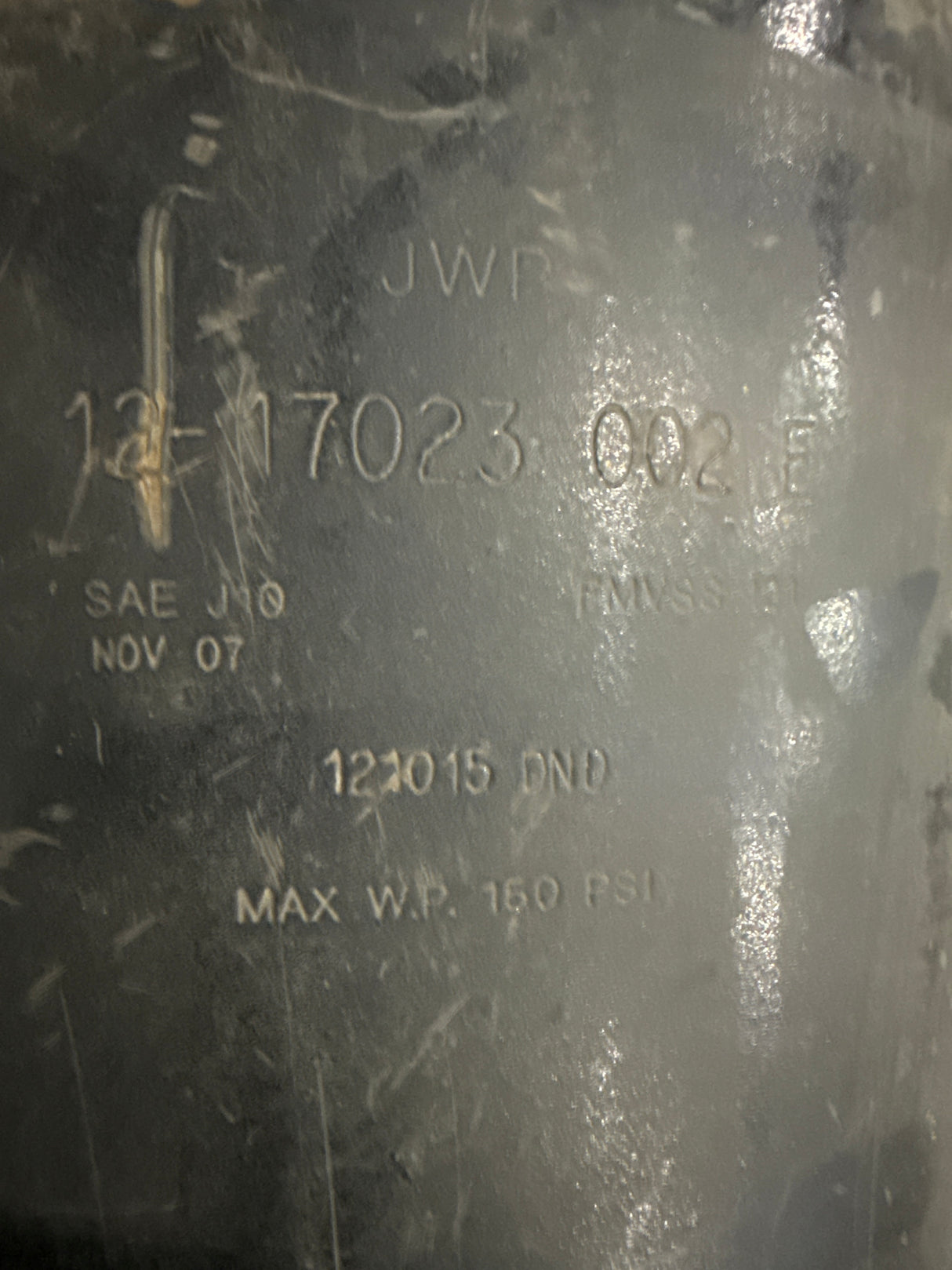 Genuine Freightliner Steel Air Brake Air Tank 9 INCH 1350 M2
