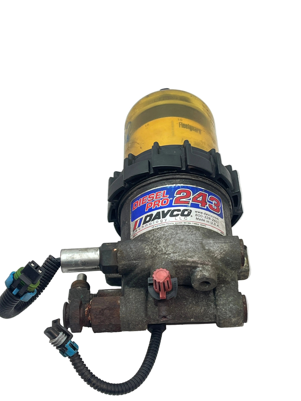 03-38567-006 Genuine Freightliner Fuel Water Separator Davco 243 Heated