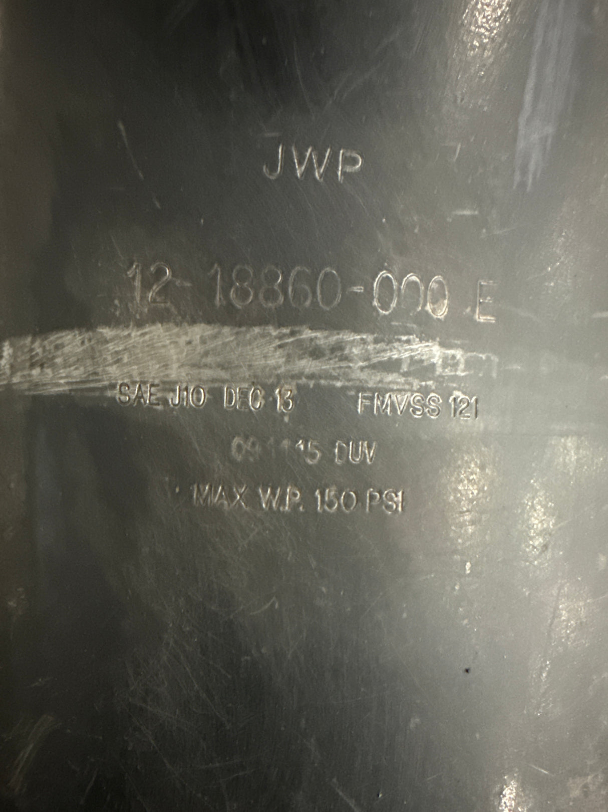 Genuine Freightliner Split Steel Air Tank 1730 cu. in. 29 1/2"