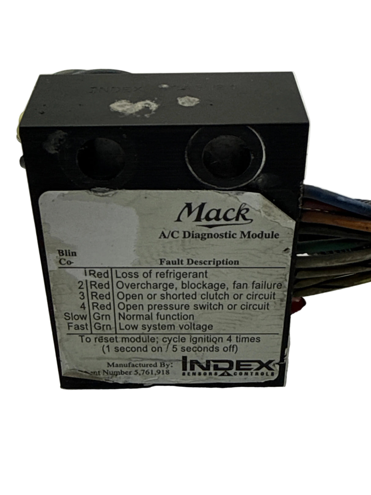 Genuine Mack A/C Climate Control Module