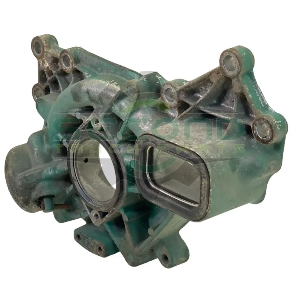 7421284318 Genuine Volvo Green Water Pump Housing - Water Pumps