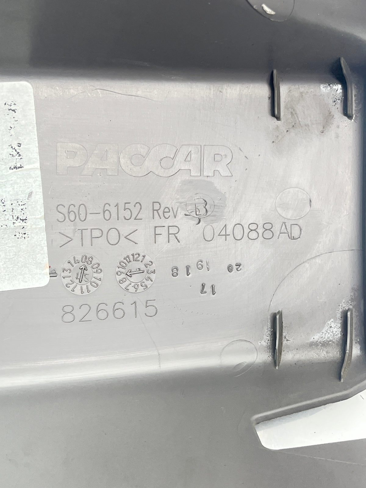 S60-6152 Genuine Paccar Steering Column Cover Lower - Steering Columns