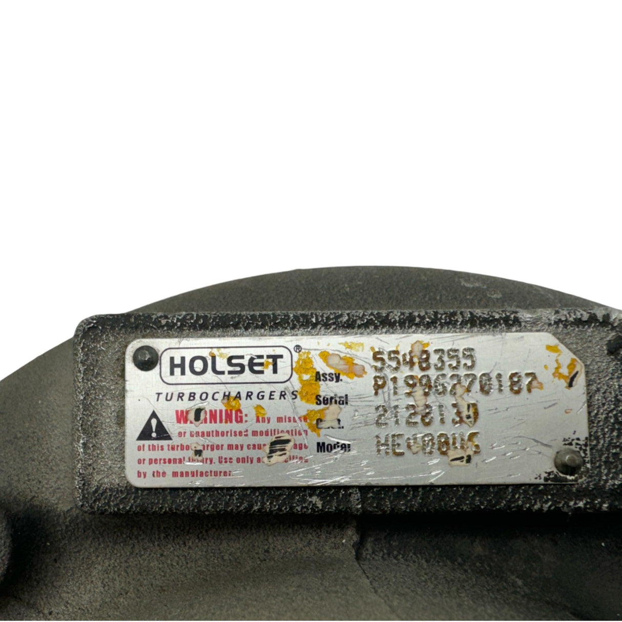 5548355 Genuine Paccar Turbocharger With Actuator For Mx-13 - Second Truck Parts