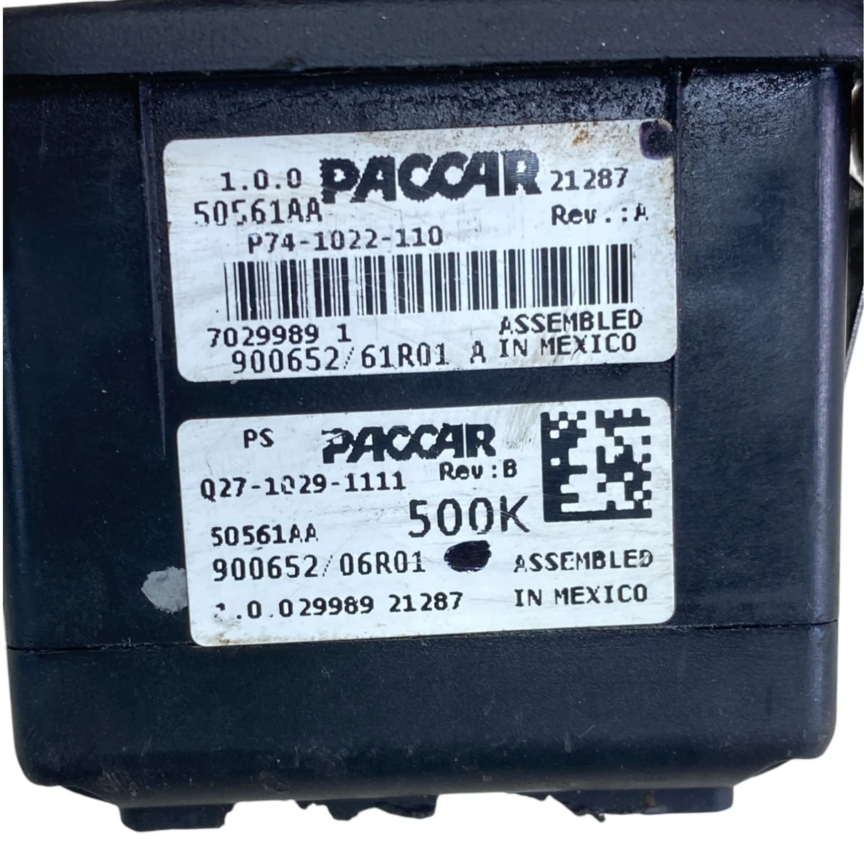 Q27-1029-1111 Genuine Paccar Right Passenger Window Switch - Second Truck Parts