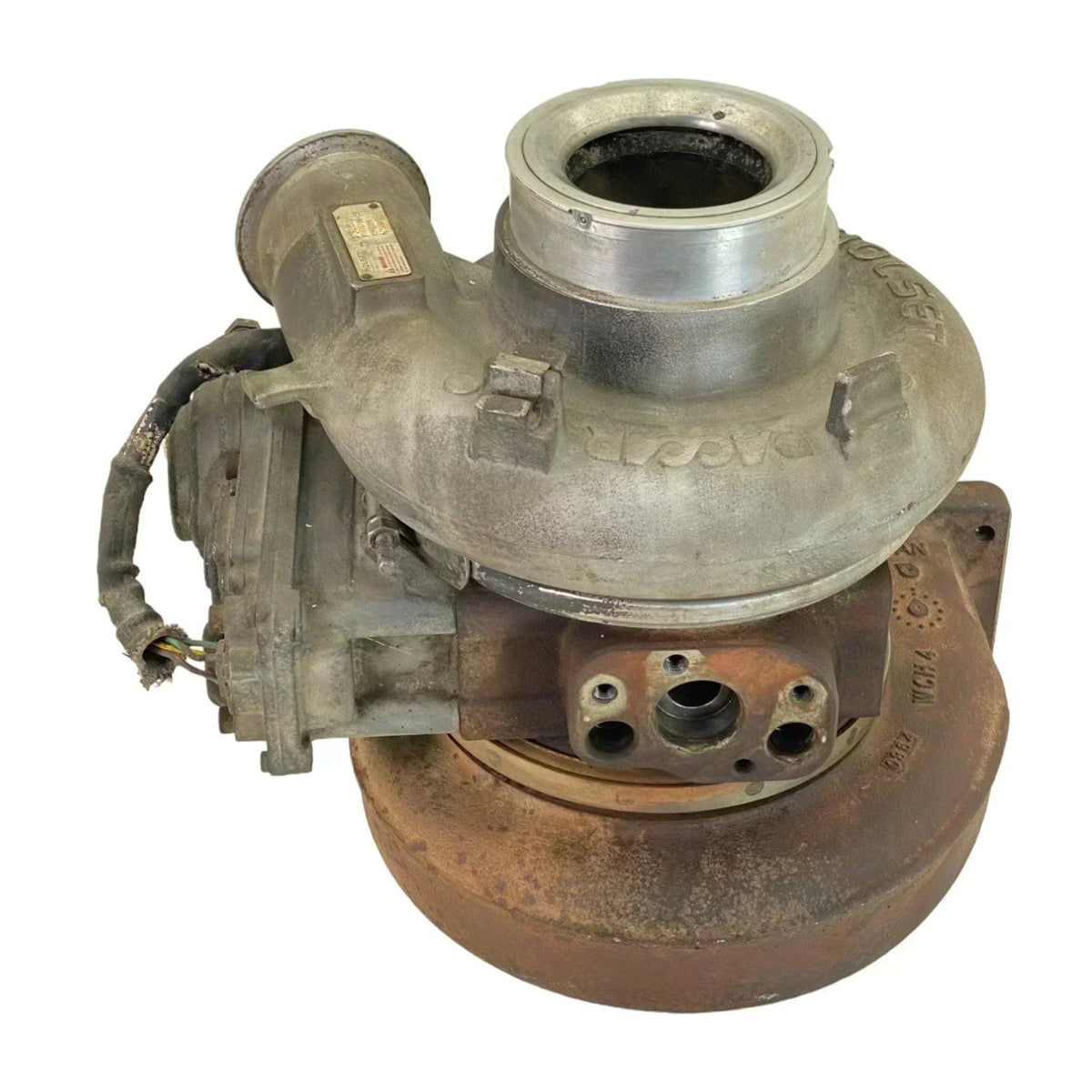 5355091 Genuine Paccar Turbocharger He500Vg With Actuator - Second Truck Parts