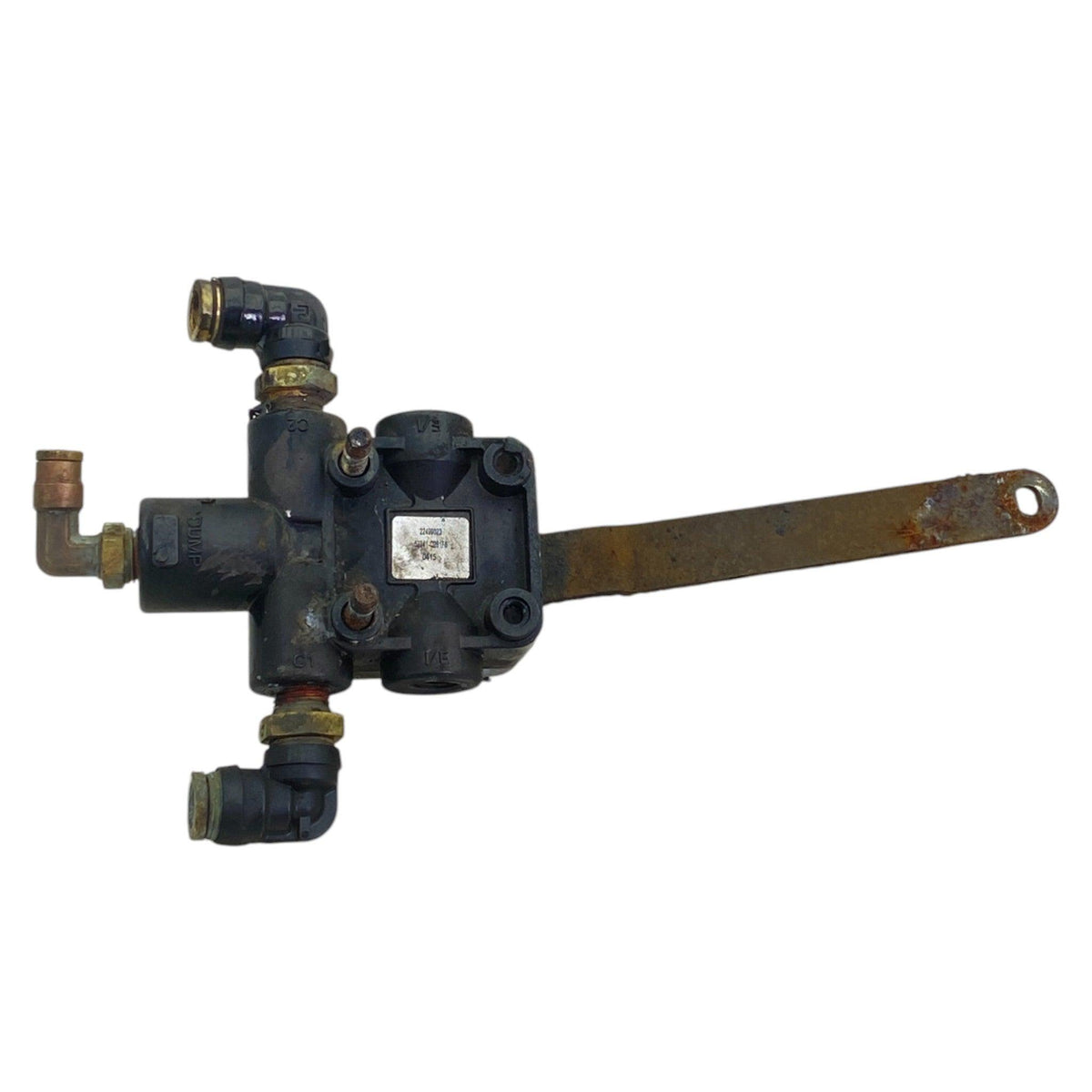 5.934.320 Genuine Hendrickson Height Control Valve With Bracket - Second Truck Parts