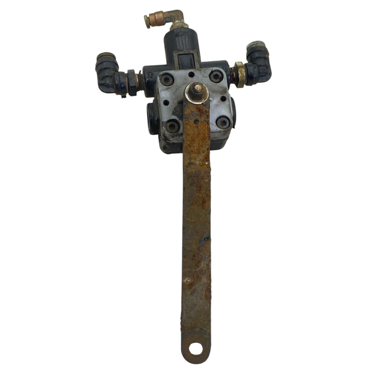 5.934.320 Genuine Hendrickson Height Control Valve With Bracket - Second Truck Parts