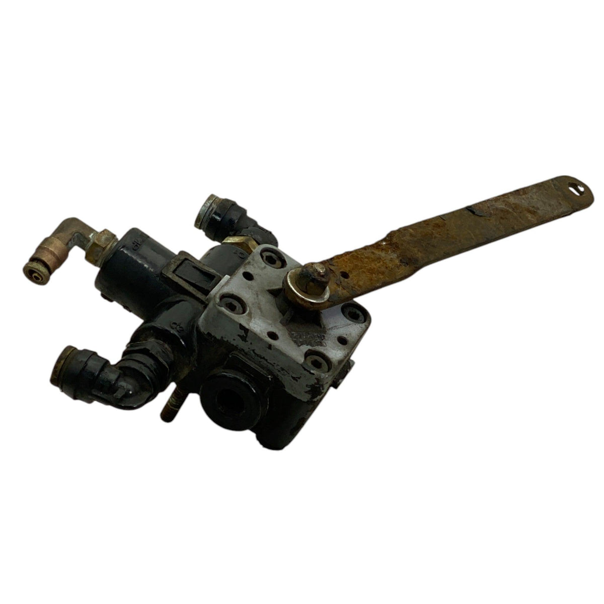 5.934.320 Genuine Hendrickson Height Control Valve With Bracket - Second Truck Parts