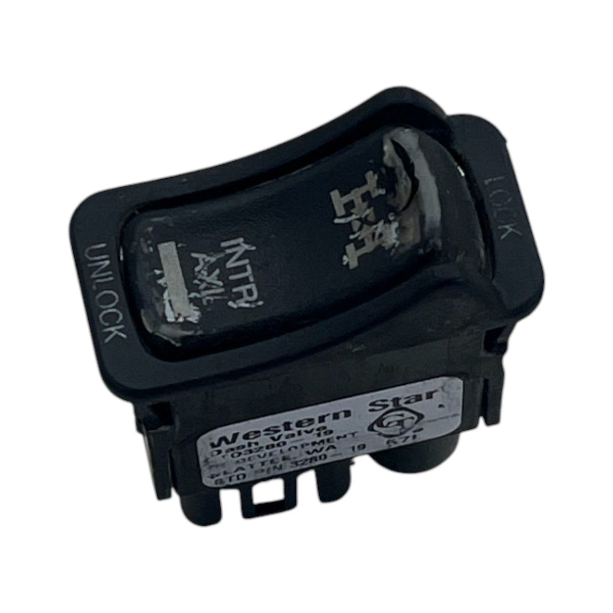GTD 3280-19 Genuine Western Star Interior Axle Lock Air Valve Rocker Switch