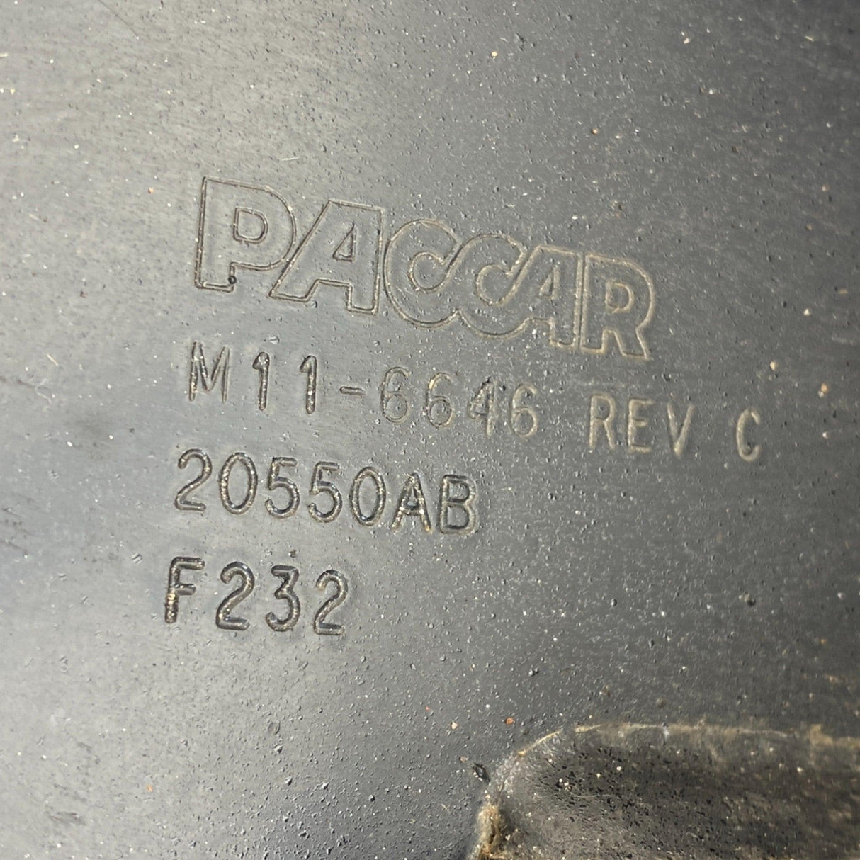 M11-6646 Genuine Paccar Bracket-Rear Rhuc Box - Second Truck Parts