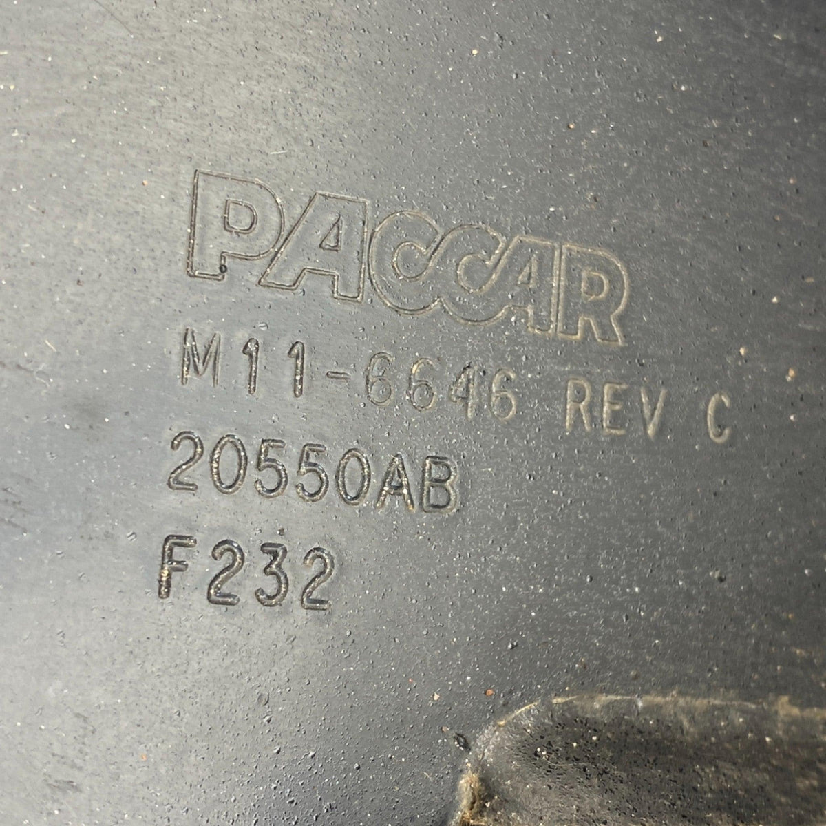 M11-6646 Genuine Paccar Bracket-Rear Rhuc Box - Second Truck Parts