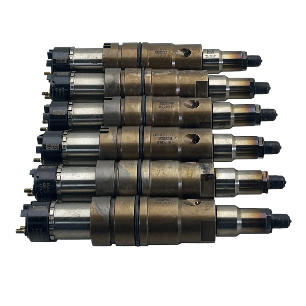 4327147 Genuine Cummins Fuel Injector Set Of 6 - Second Truck Parts