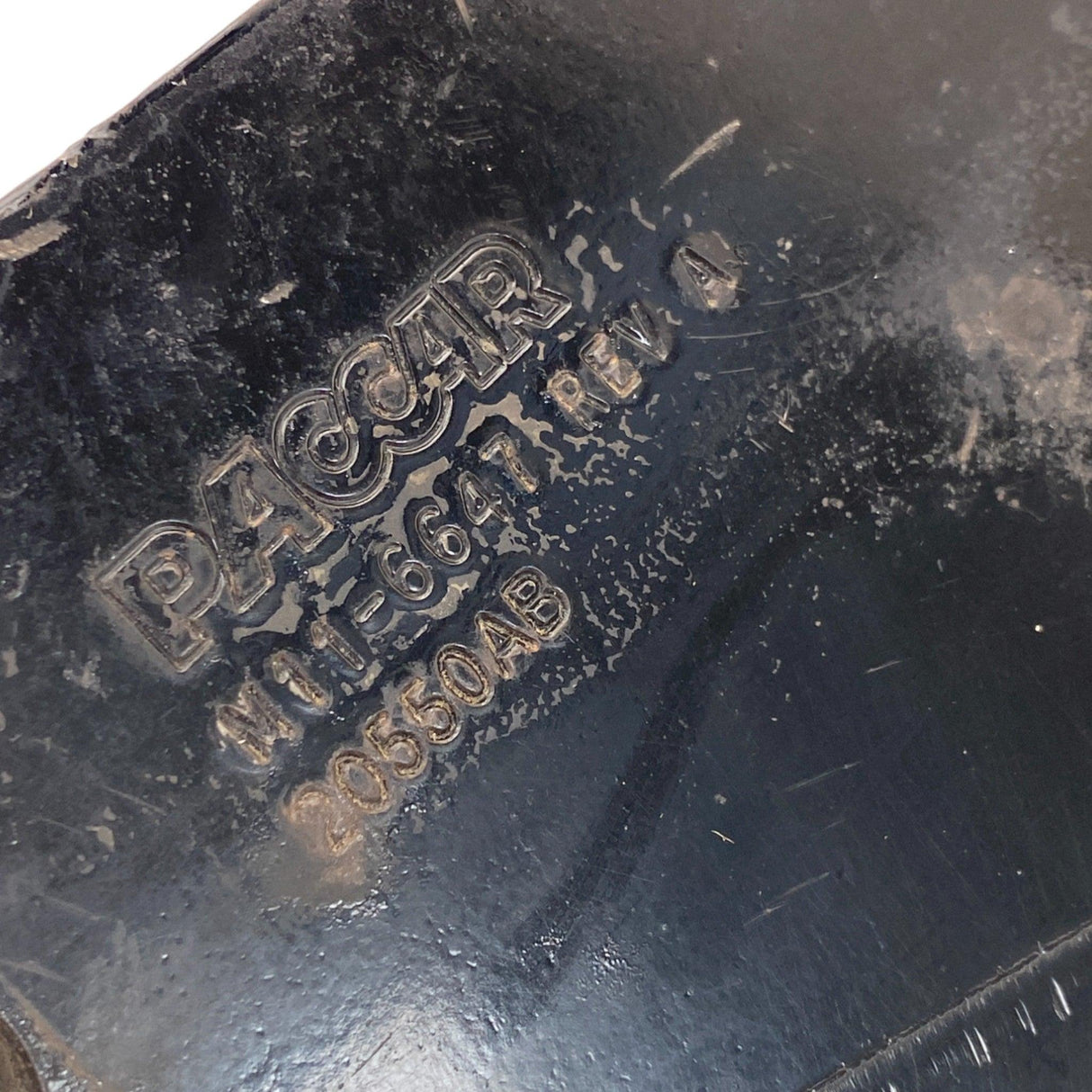 M11-6647 Genuine Peterbilt RHUC Box Forward Bracket - Second Truck Parts