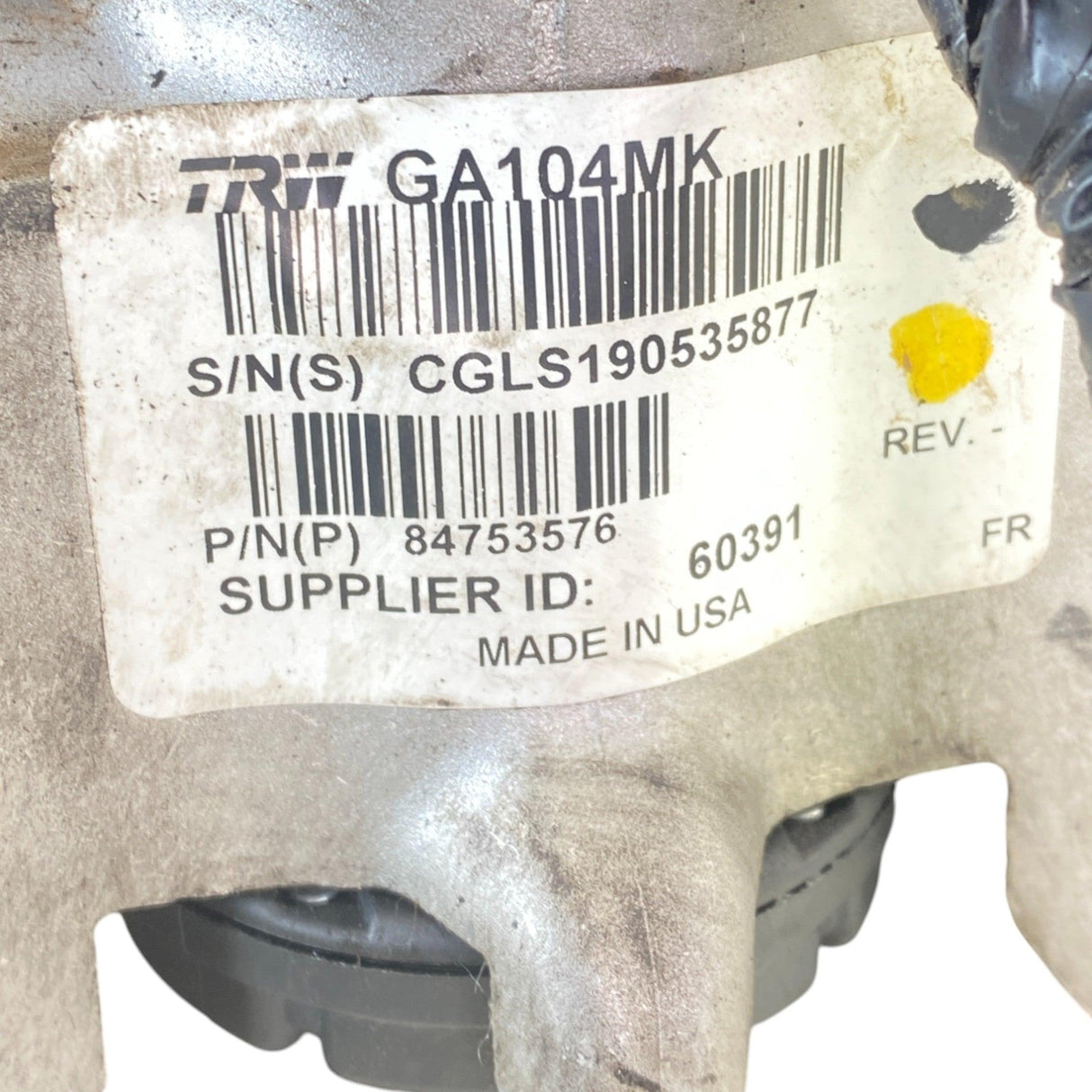 84753576 Genuine Mack Steering Column - Second Truck Parts