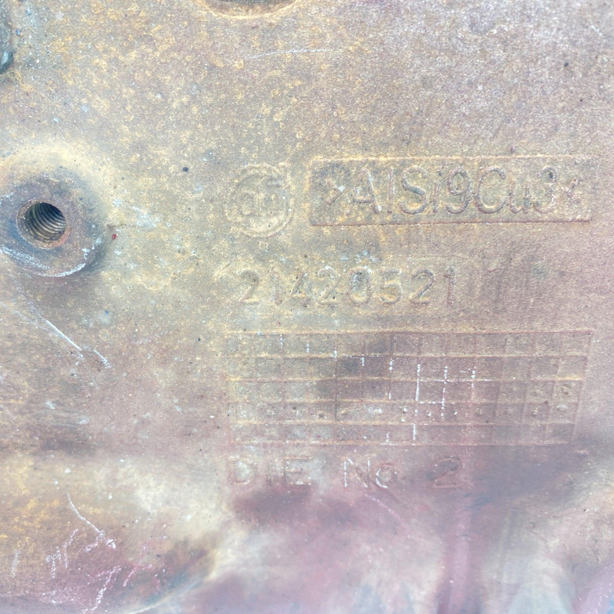 21420523 Genuine Mack Engine Oil Cooler Housing
