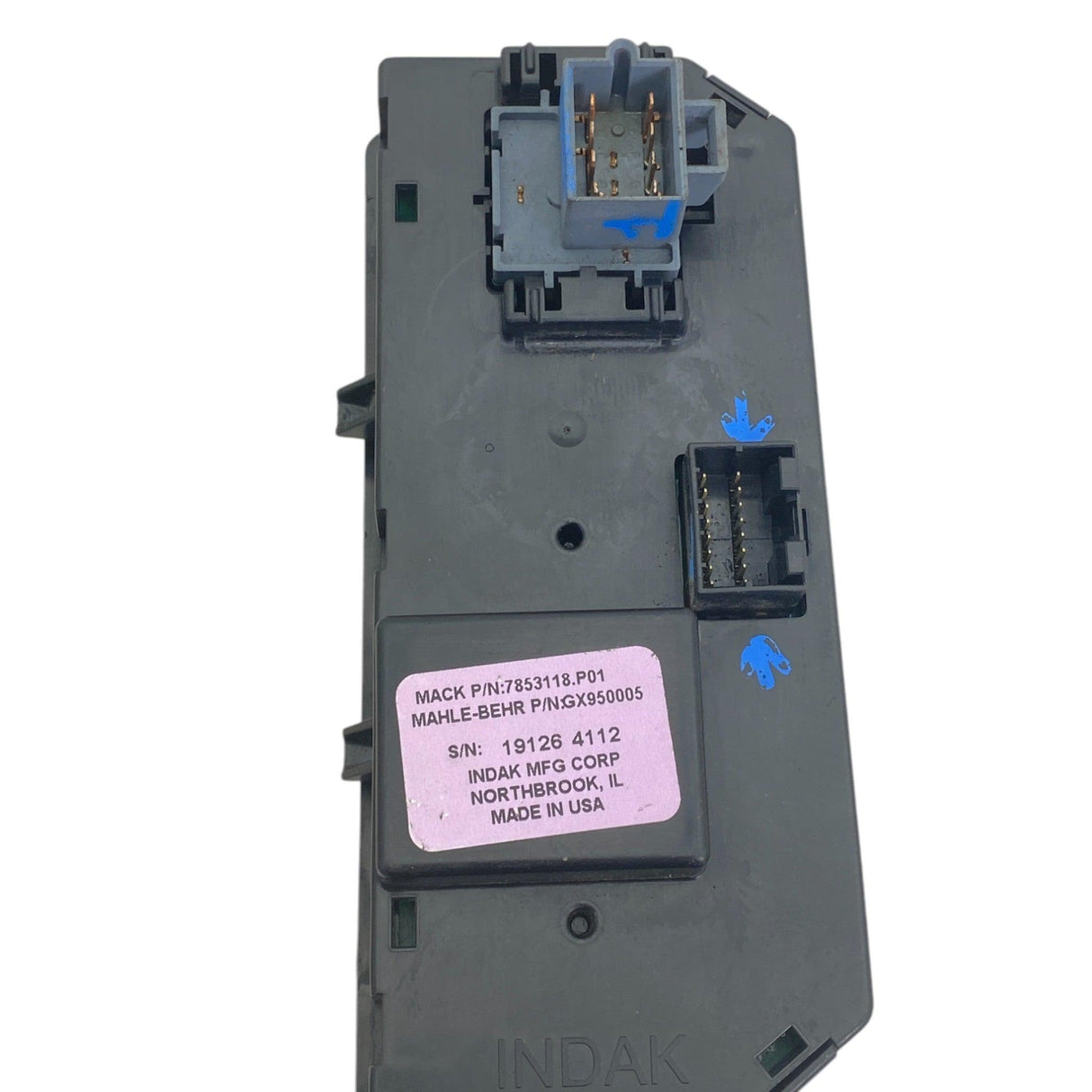 7853118.P01 Genuine Mack Heater Control Assembly - Second Truck Parts