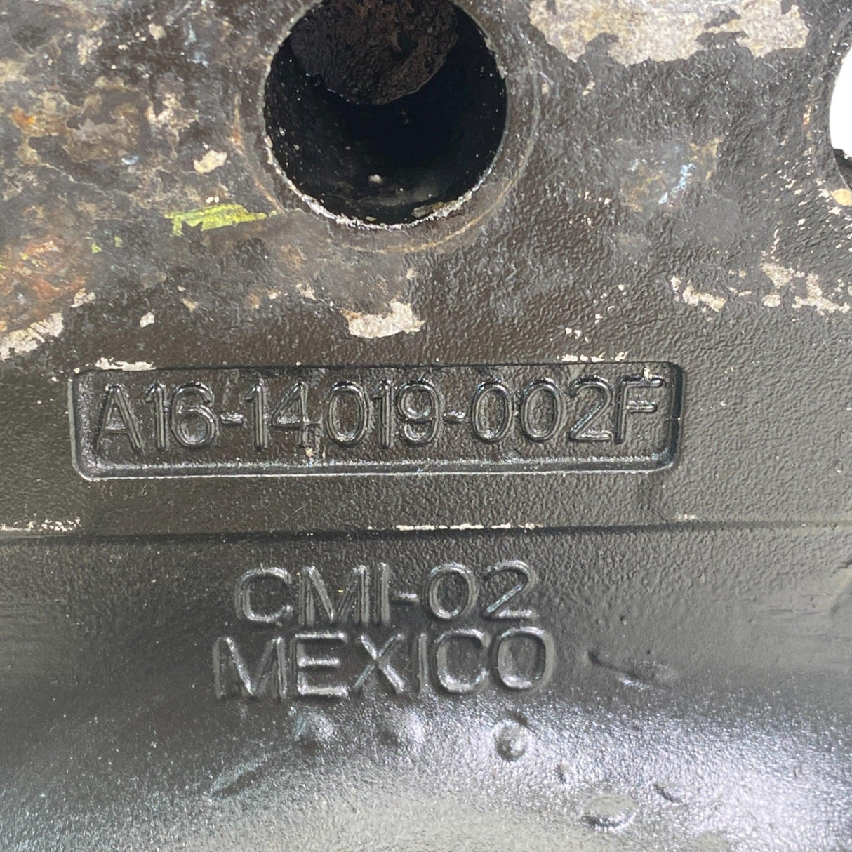 A16-14019-002F Genuine Freightliner Steer Axle Rear Spring Hanger Cast Iron - Second Truck Parts