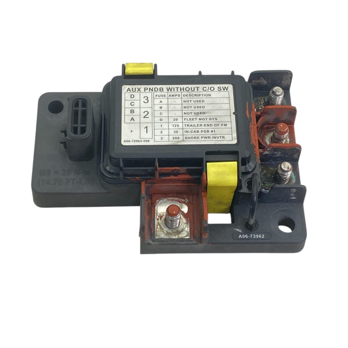 A06-73962-006 Genuine Freightliner Power Harness Junction Box - Second Truck Parts