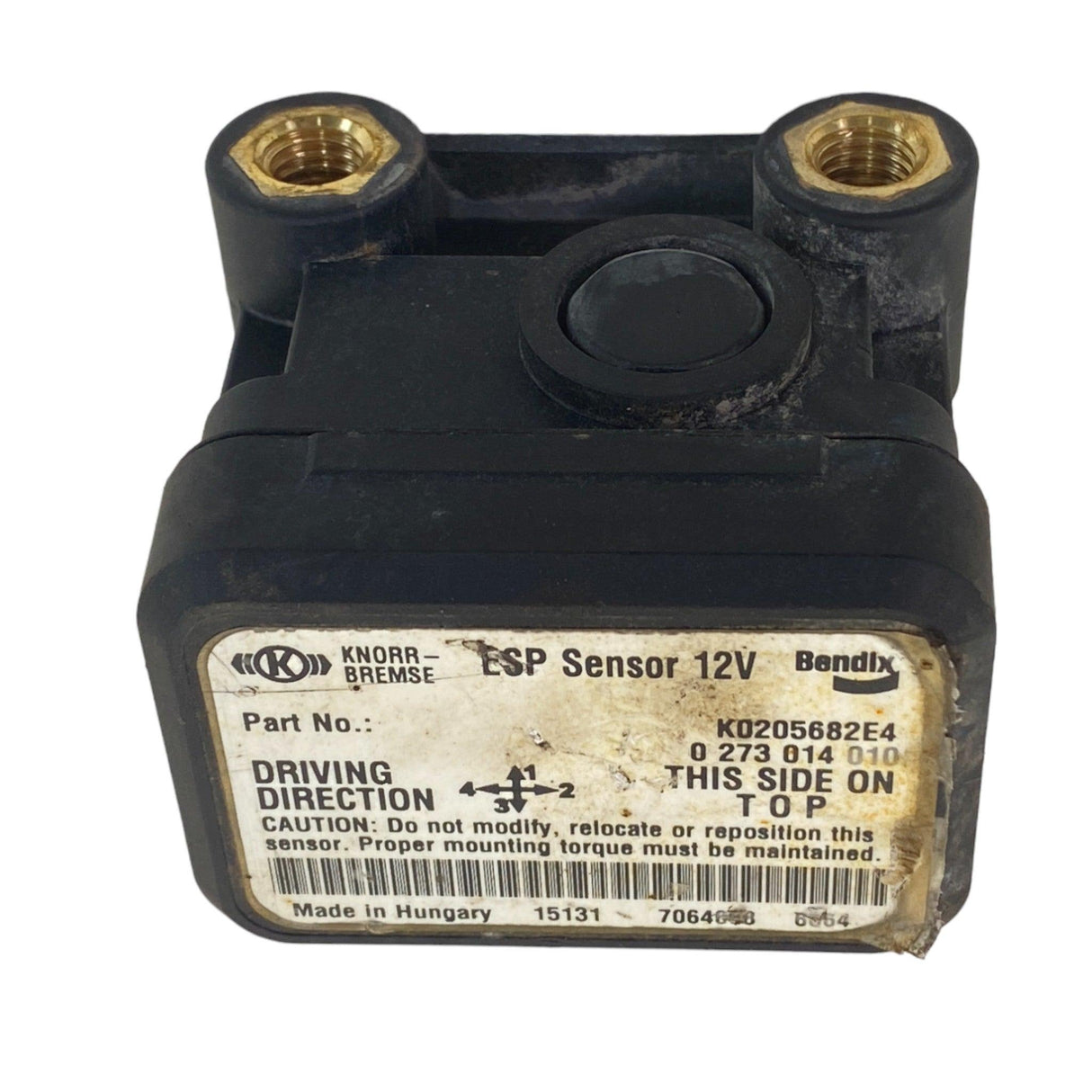 K0205682E4 Genuine Bendix ESP Yaw Rate Sensor 12V - Second Truck Parts