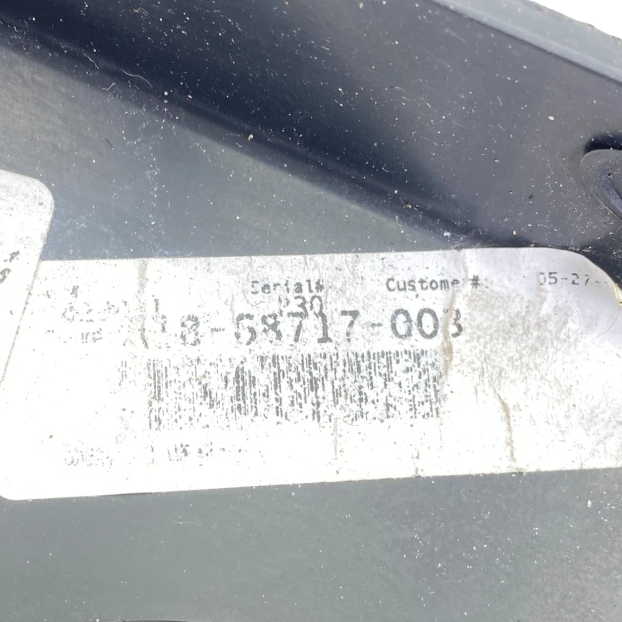 A18-68717-001 Genuine Freightliner Front Right Side Lower Cover Trim - Second Truck Parts