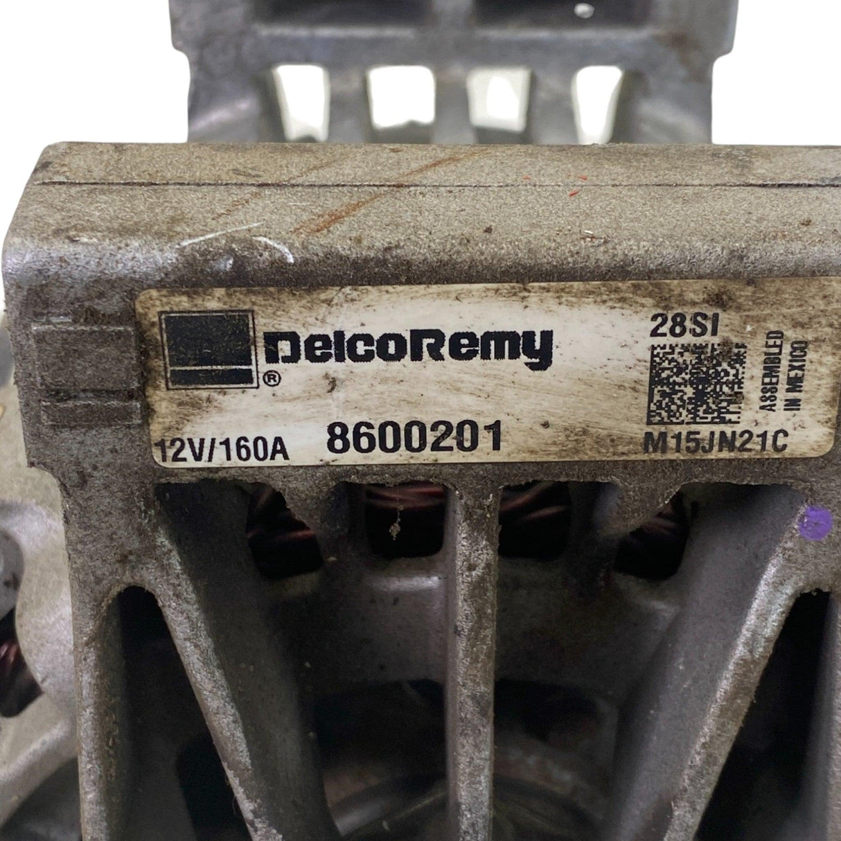 8600201 Genuine Delco Remy Alternator 28SI 12V 160A - Second Truck Parts