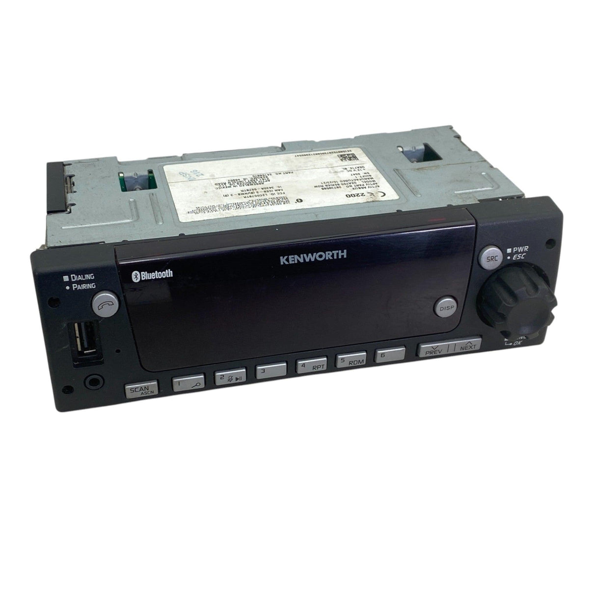 PP1071807103211200 Genuine Paccar Radio DEA710 - Second Truck Parts