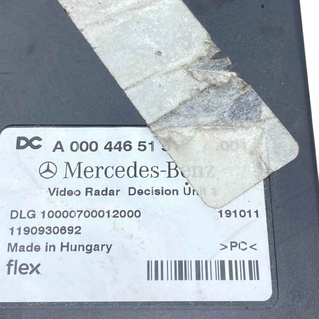 A0004465151 Genuine Mersedes-Benz ECU Video Radar Decision Unit - Second Truck Parts