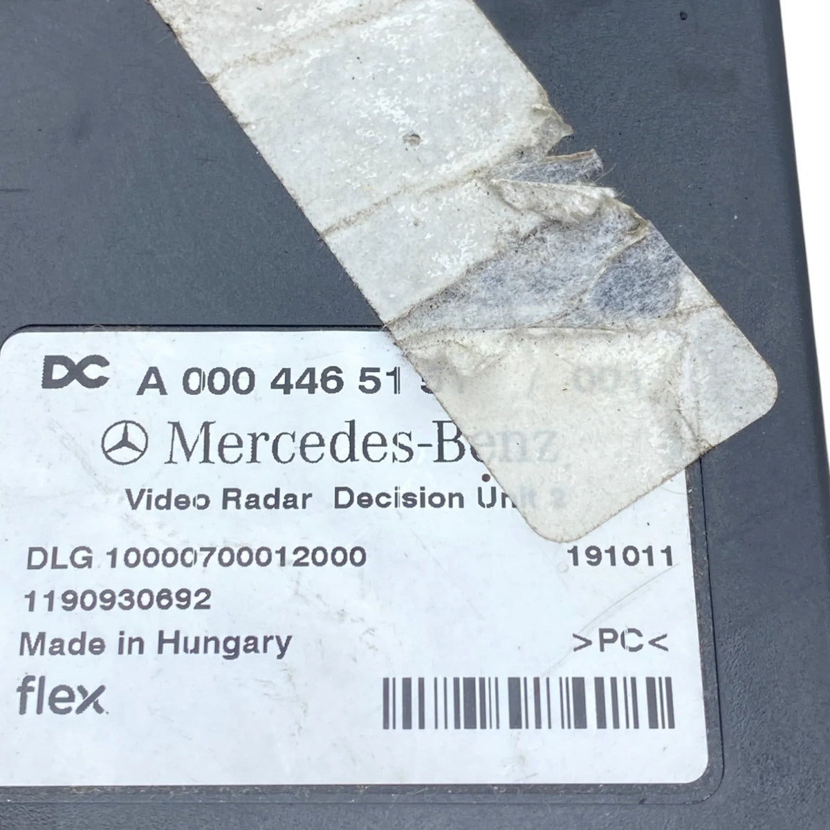 A0004465151 Genuine Mersedes-Benz ECU Video Radar Decision Unit - Second Truck Parts