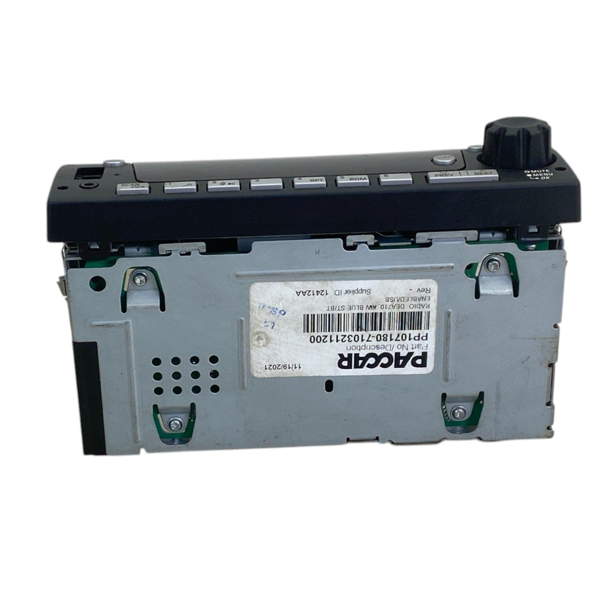 PP1071807103211200 Genuine Paccar Radio DEA710 - Second Truck Parts