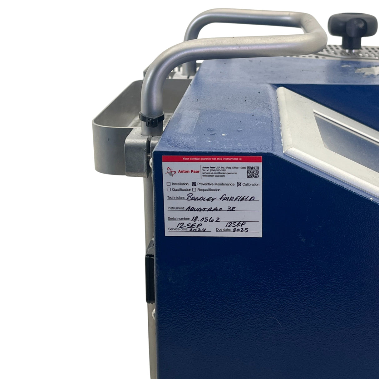 AQUATRAC-3E Genuine Anton Paar Water Selective Moisture Analyzer - Second Truck Parts