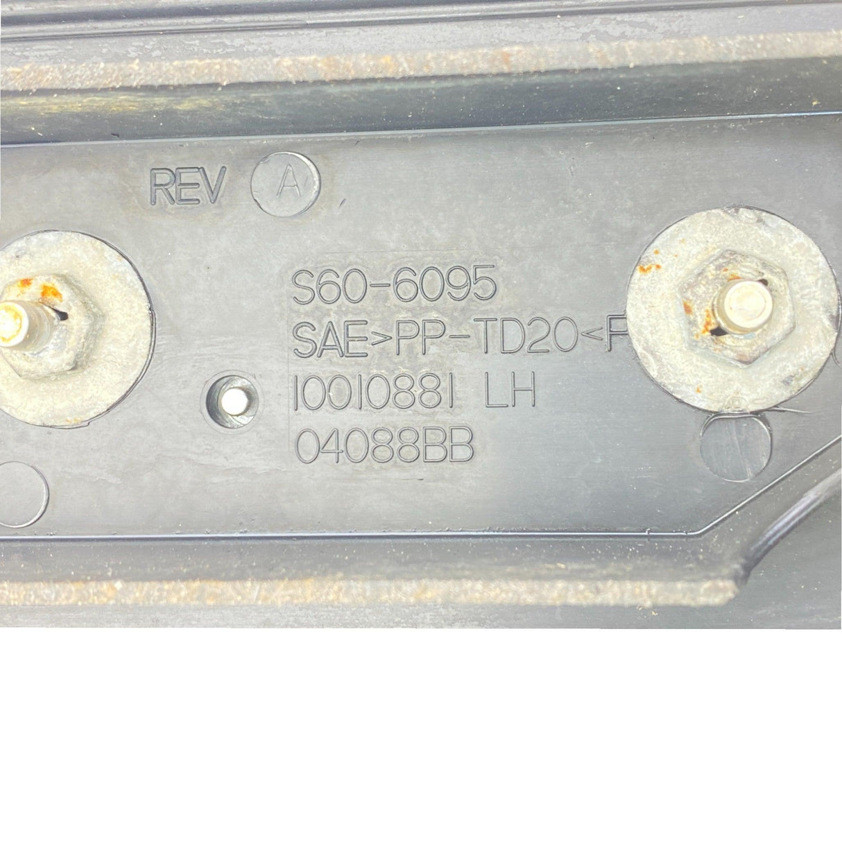 S60-6095 Genuine Paccar Left Side Trim Strip Joint Dash - Second Truck Parts