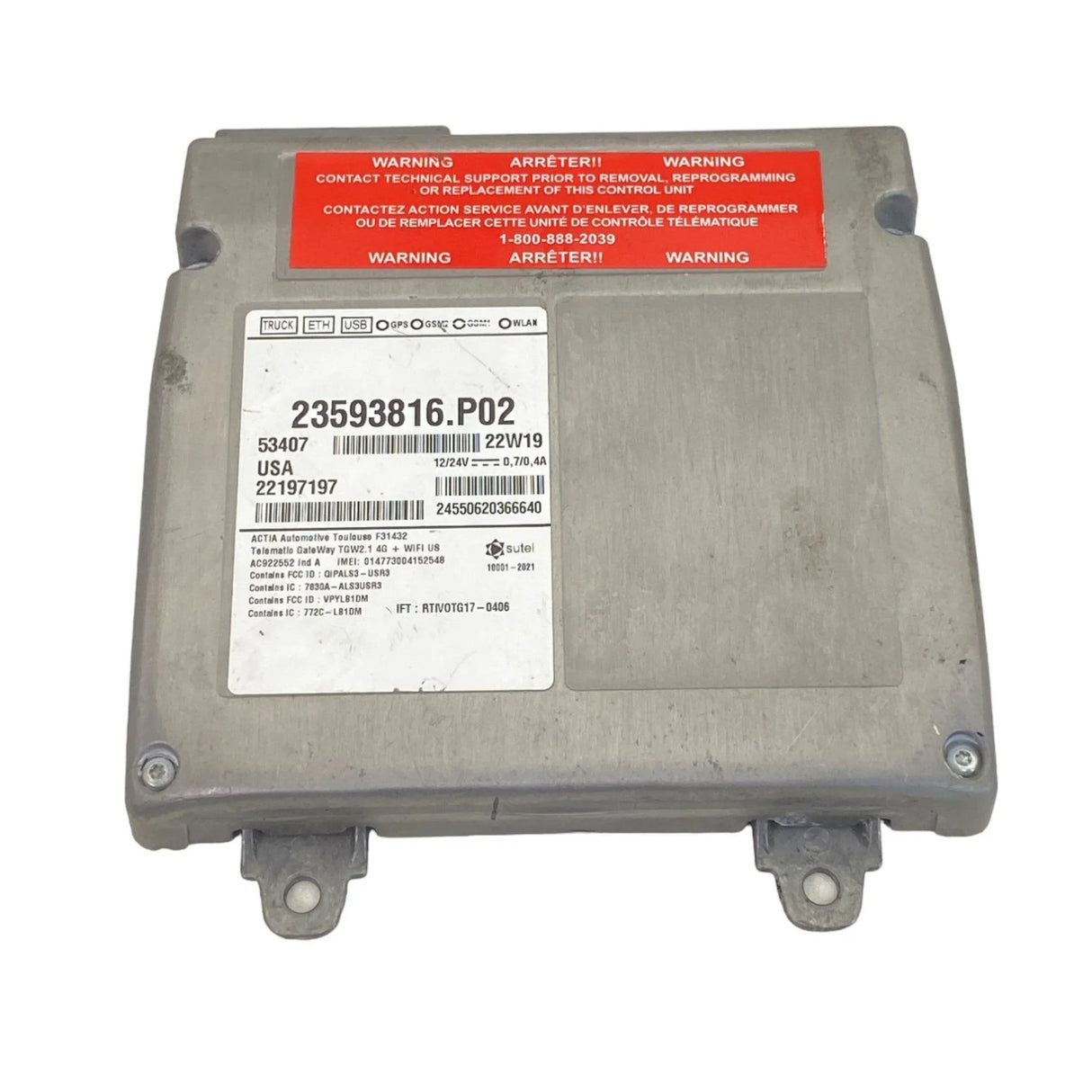 23593816.P02 Genuine Volvo ECU Telematics Control Unit - Second Truck Parts