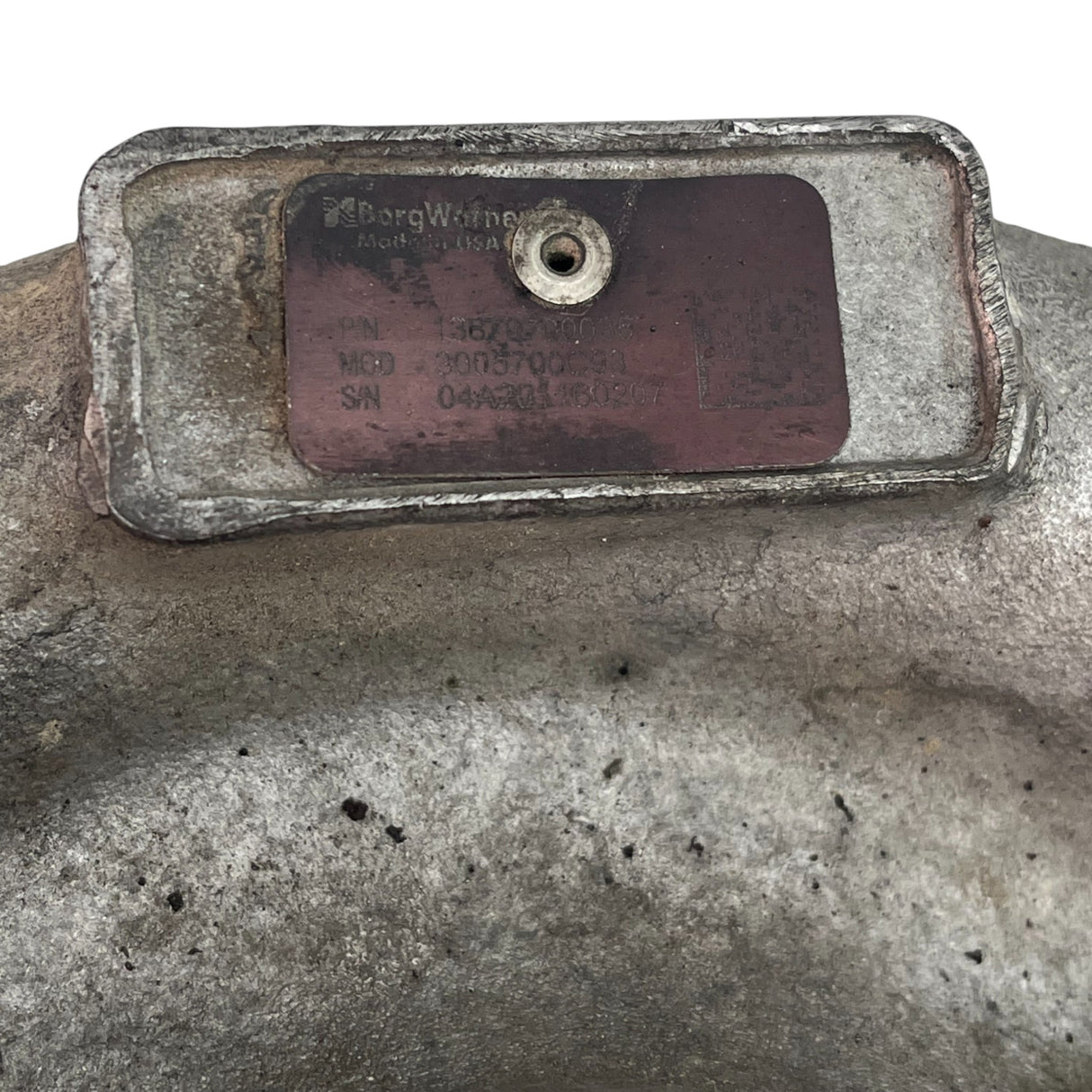 13879700035 Genuine Borg Warner Turbocharger Low Pressure - Second Truck Parts