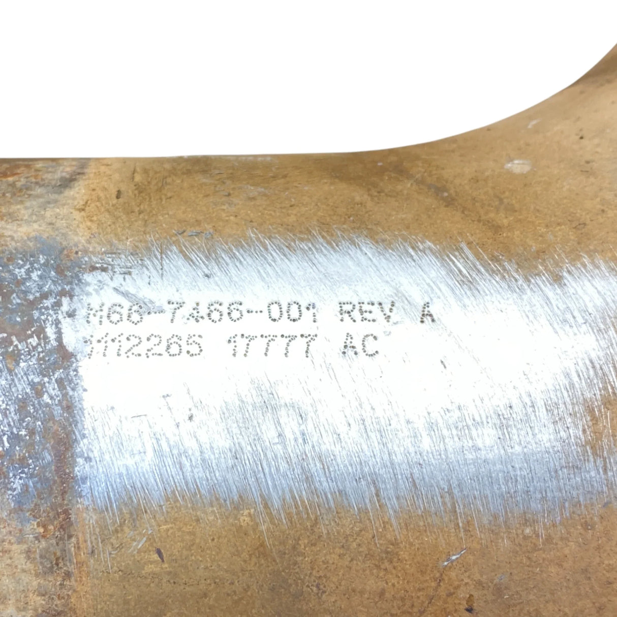 M66-7466-001 Genuine Paccar Exhaust Pipe - Second Truck Parts