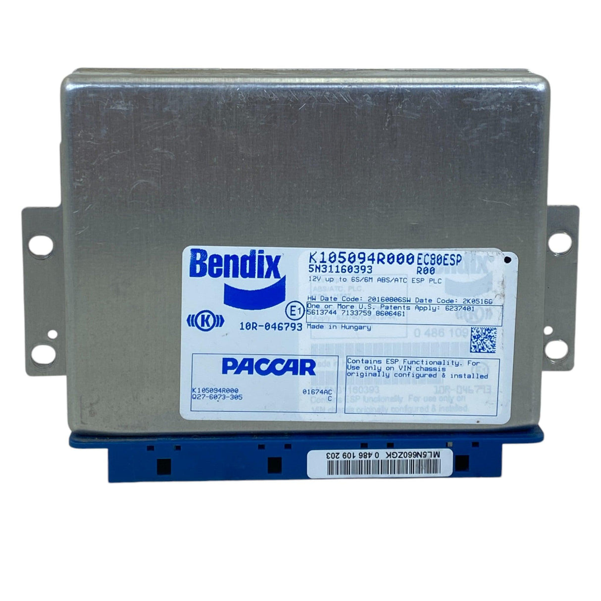 K105094R000 Genuine Bendix ABS ESP Electronic Control Module - Second Truck Parts