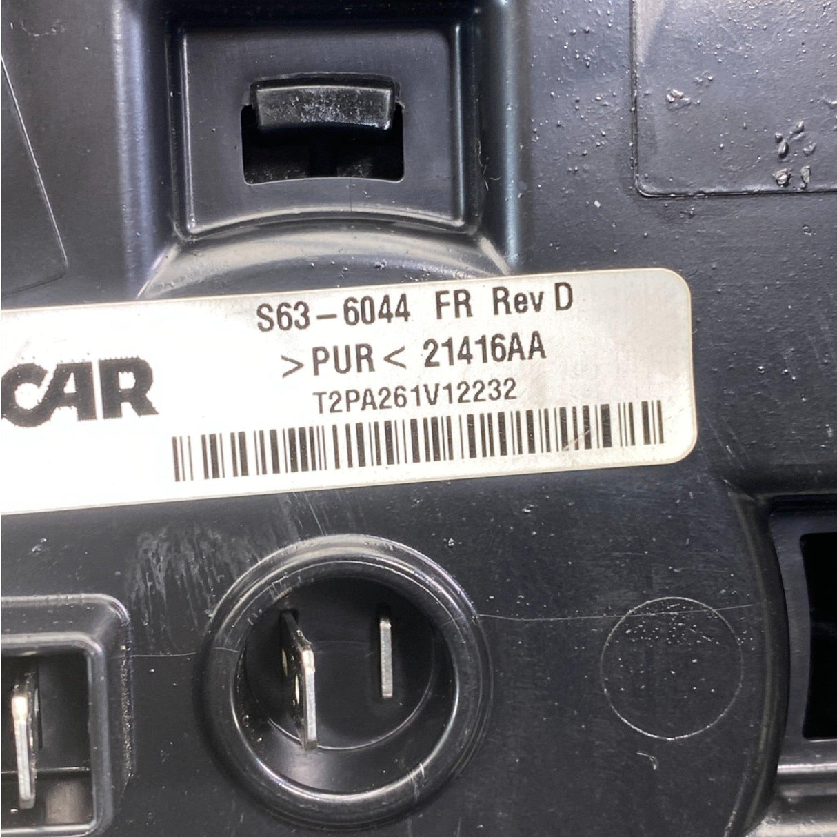 S63-6044 Genuine Paccar Driver Steering Wheel Pad Horn - Second Truck Parts