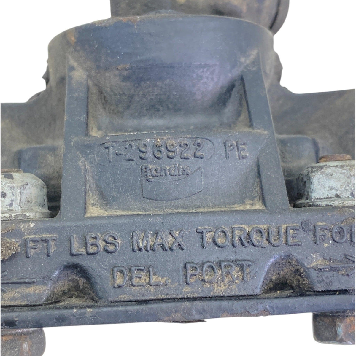 T-296922 Genuine Bendix Quick Release Air Relay Valve - Second Truck Parts