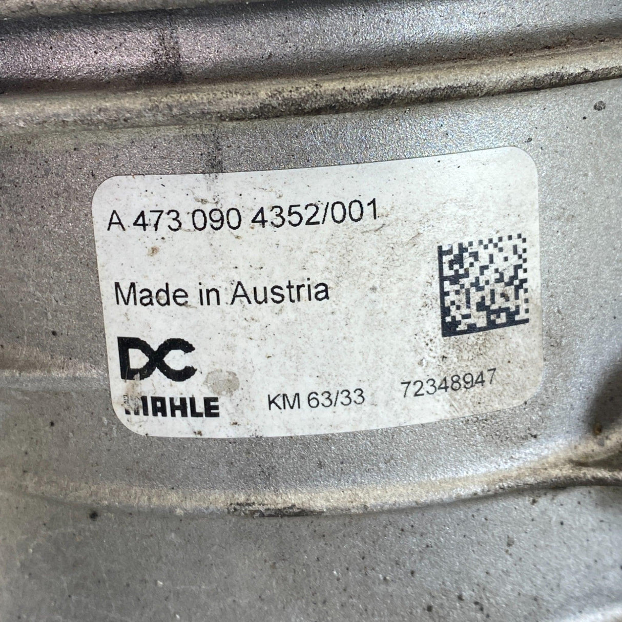 A4730922103 Genuine Detroit Diesel Fuel Module Fillter Housing - Second Truck Parts