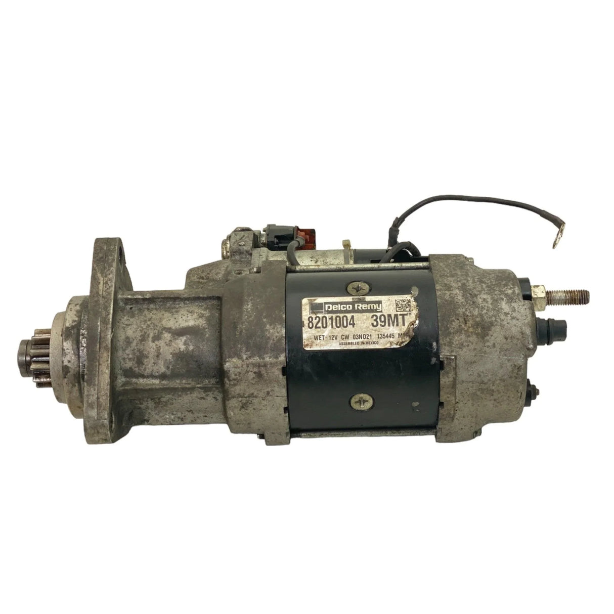 DR 8201004 Genuine Delco Remy Starter Motor 39MT 12V - Second Truck Parts