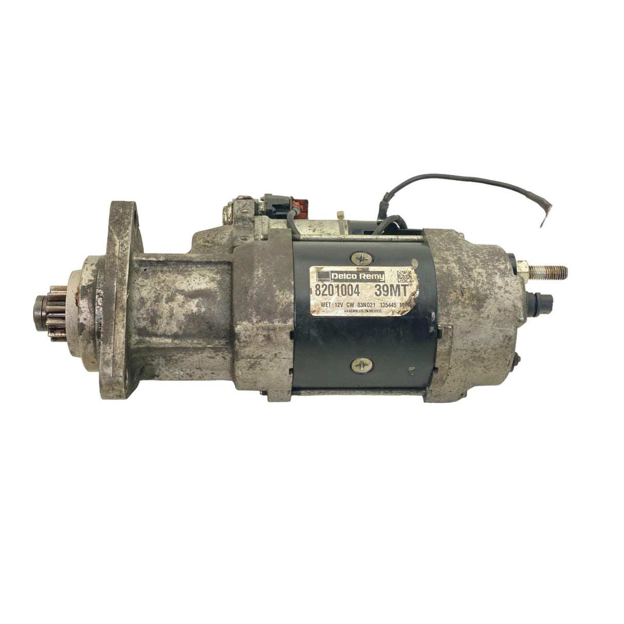 DR 8201004 Genuine Delco Remy Starter Motor 39MT 12V - Second Truck Parts