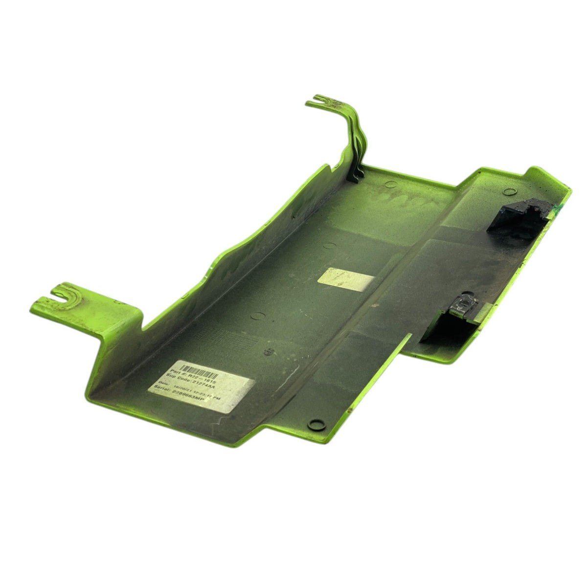 R22-1615 Genuine Paccar Left Green Cowl Panel - Second Truck Parts