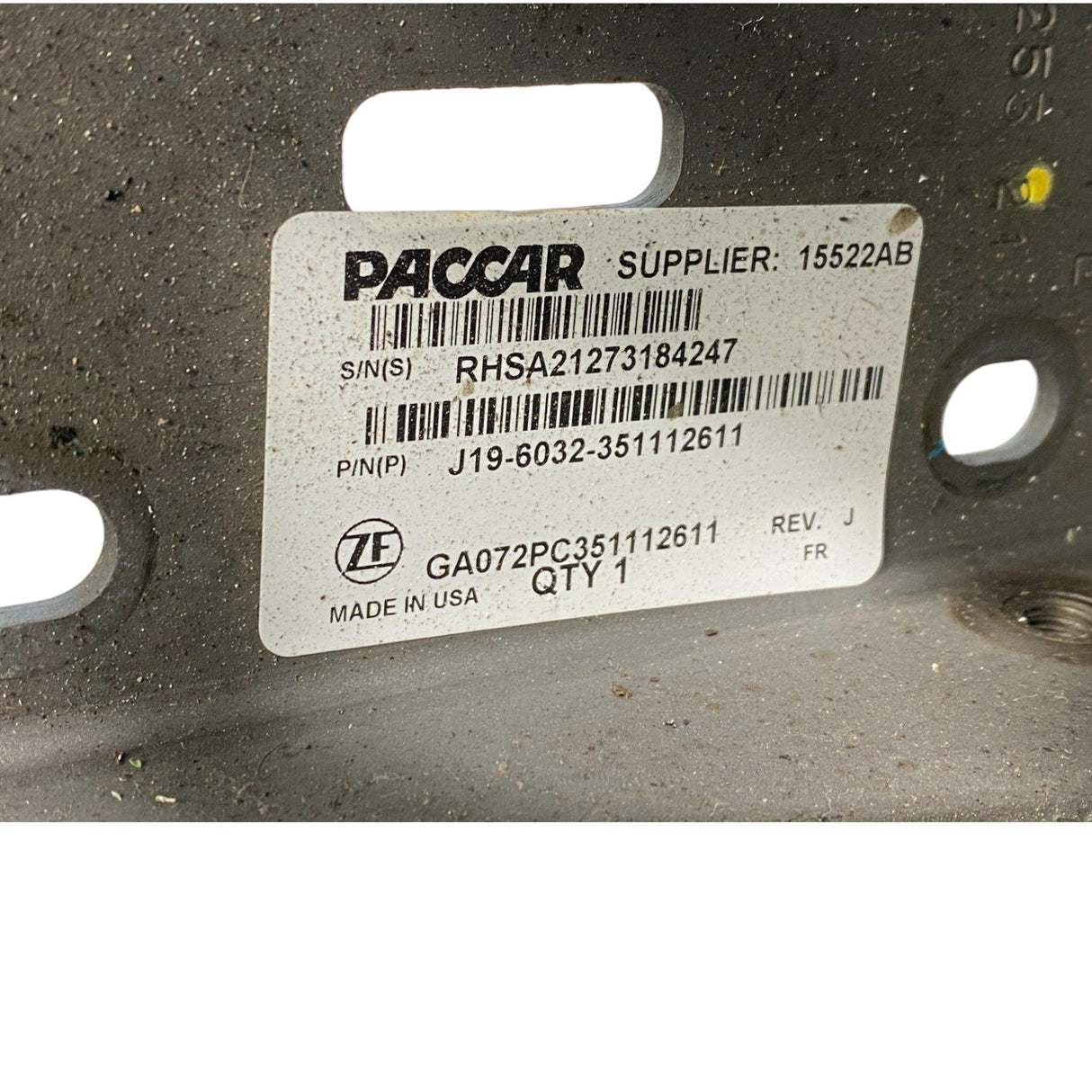 456290A1 Genuine Paccar Steering Column