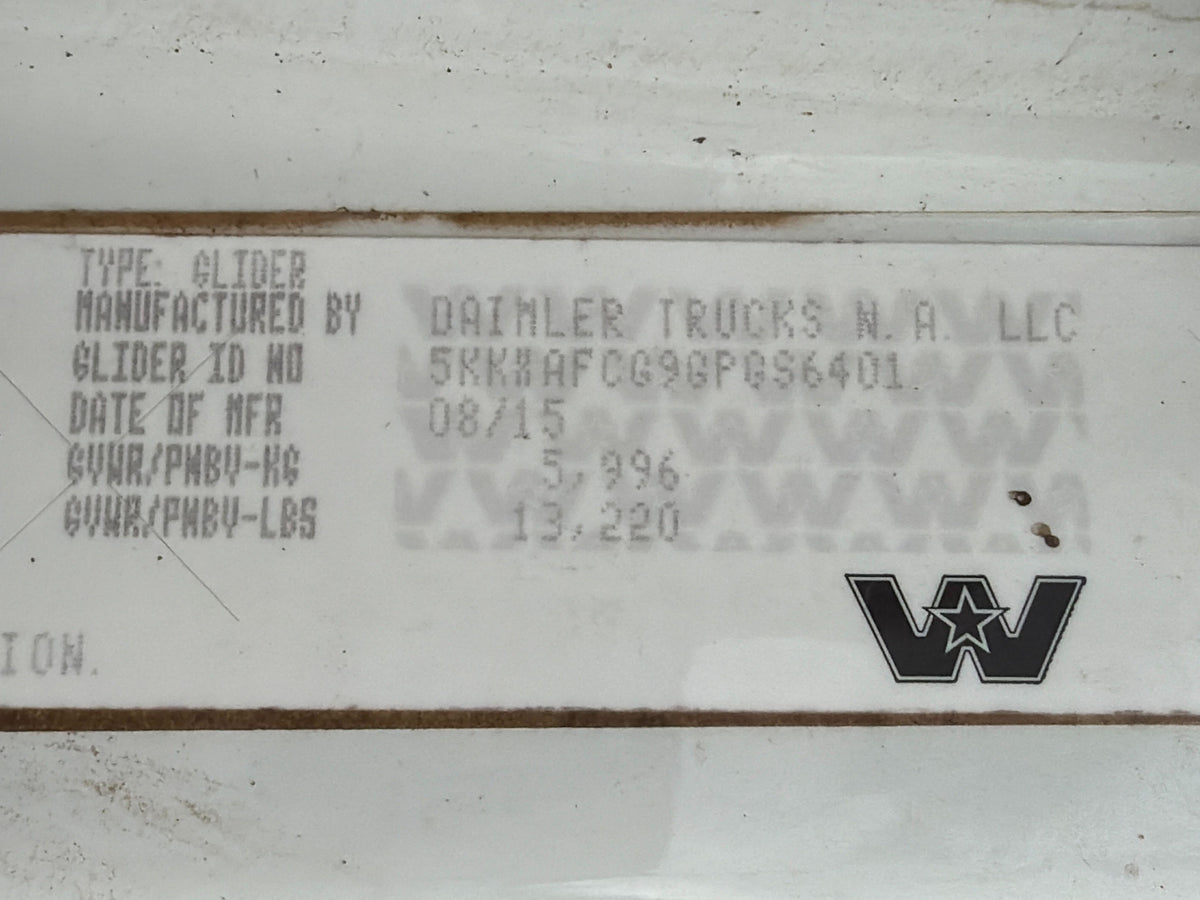 Genuine Western Star White Cab 4900SA - Cabs