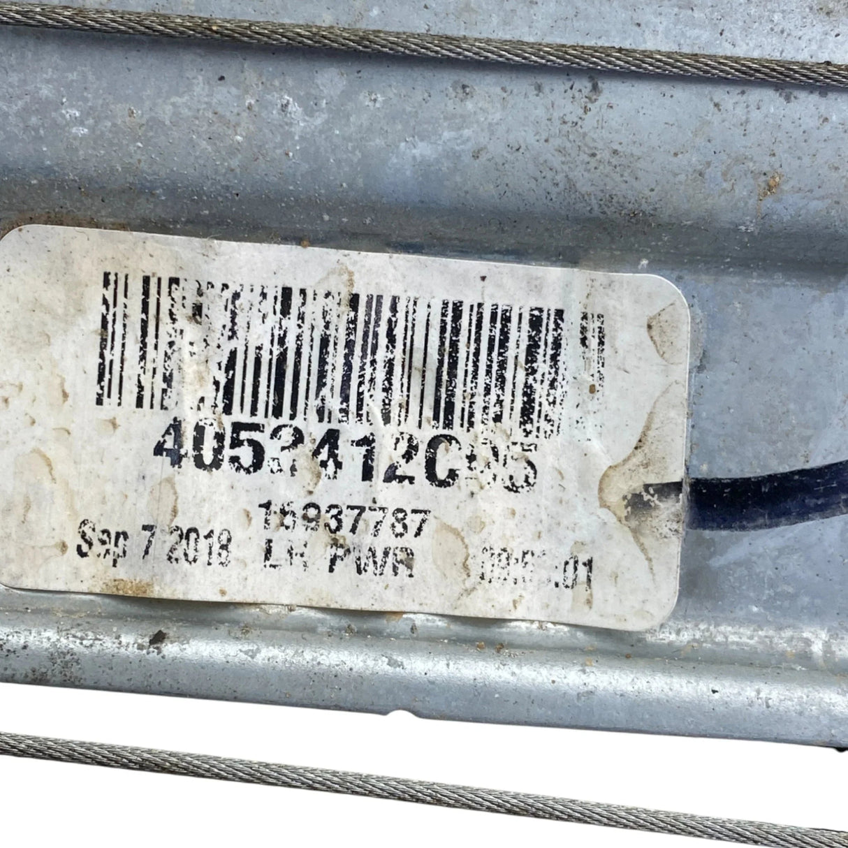 4053412C91 Genuine International Left Door Glass Regulator